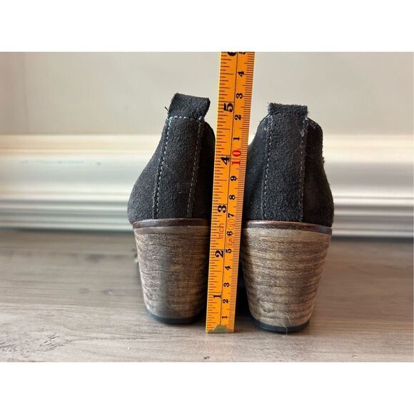 Sixtyseven Anthropologie Women's Suede Ankle Booties sz 37 Western, Cowgirl, Boh - Picture 5 of 7